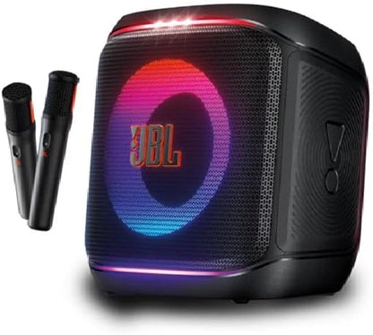 JBL PartyBox Encore 2da Gen con Micrófono, Bocina Portátil Bluetooth con 2 Micrófonos Inalámbricos