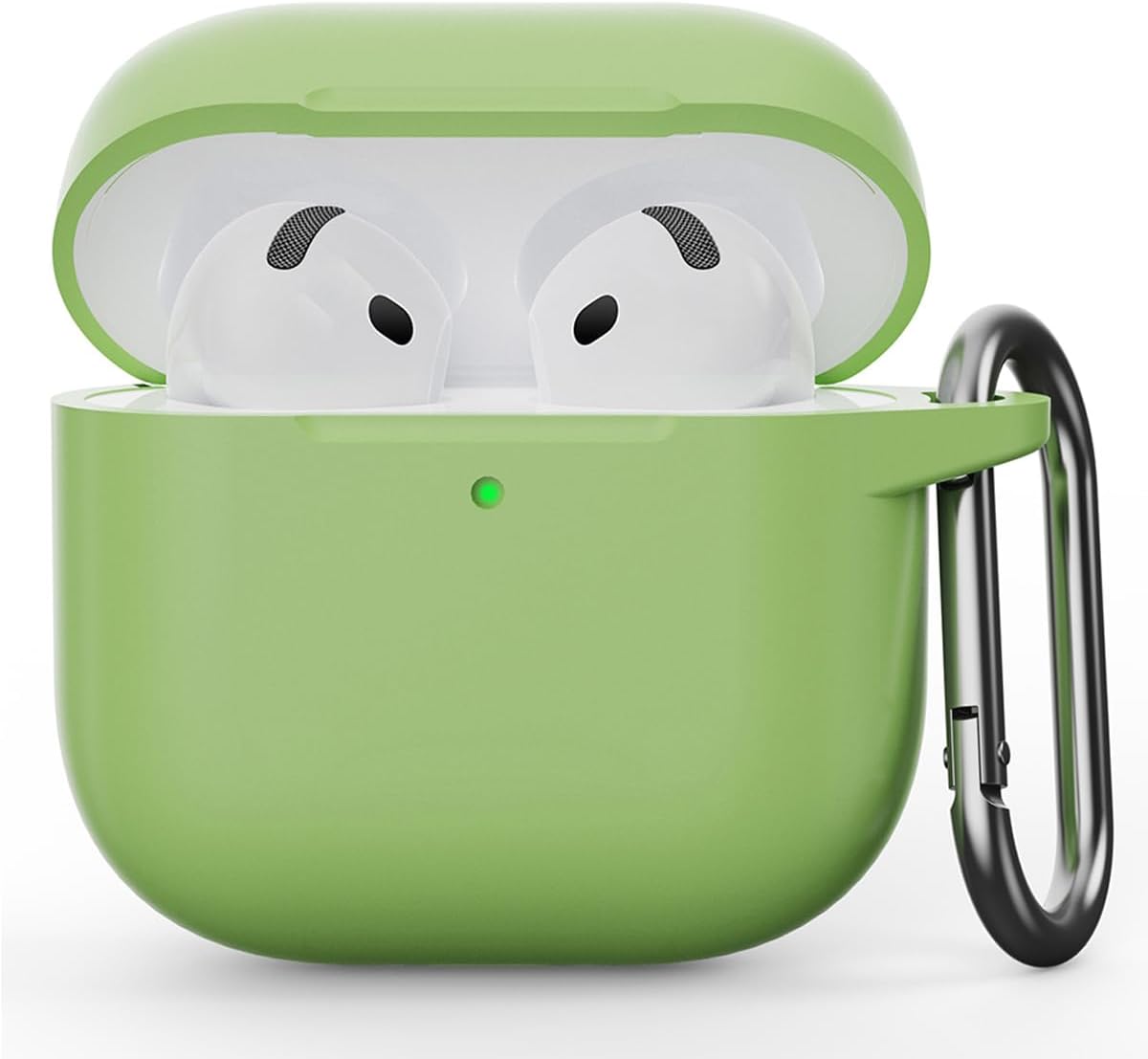 Funda para Apple AirPods 4 Case Carcasa Protección de Silicona Elástica