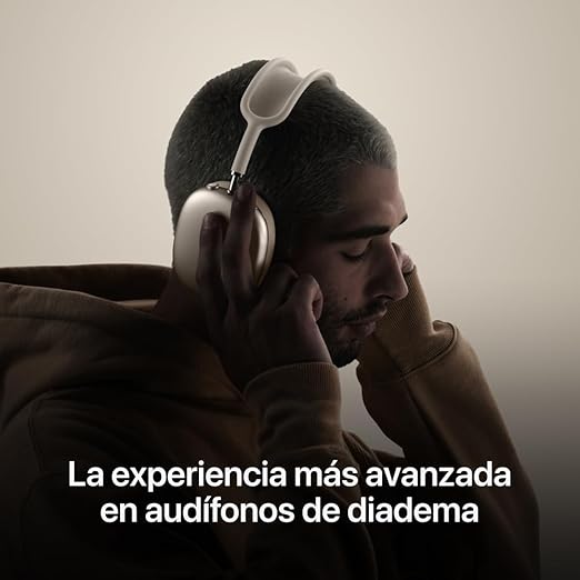 Audífonos inalámbricos AirPods MAX de Apple,Cancelación Activa de Ruido