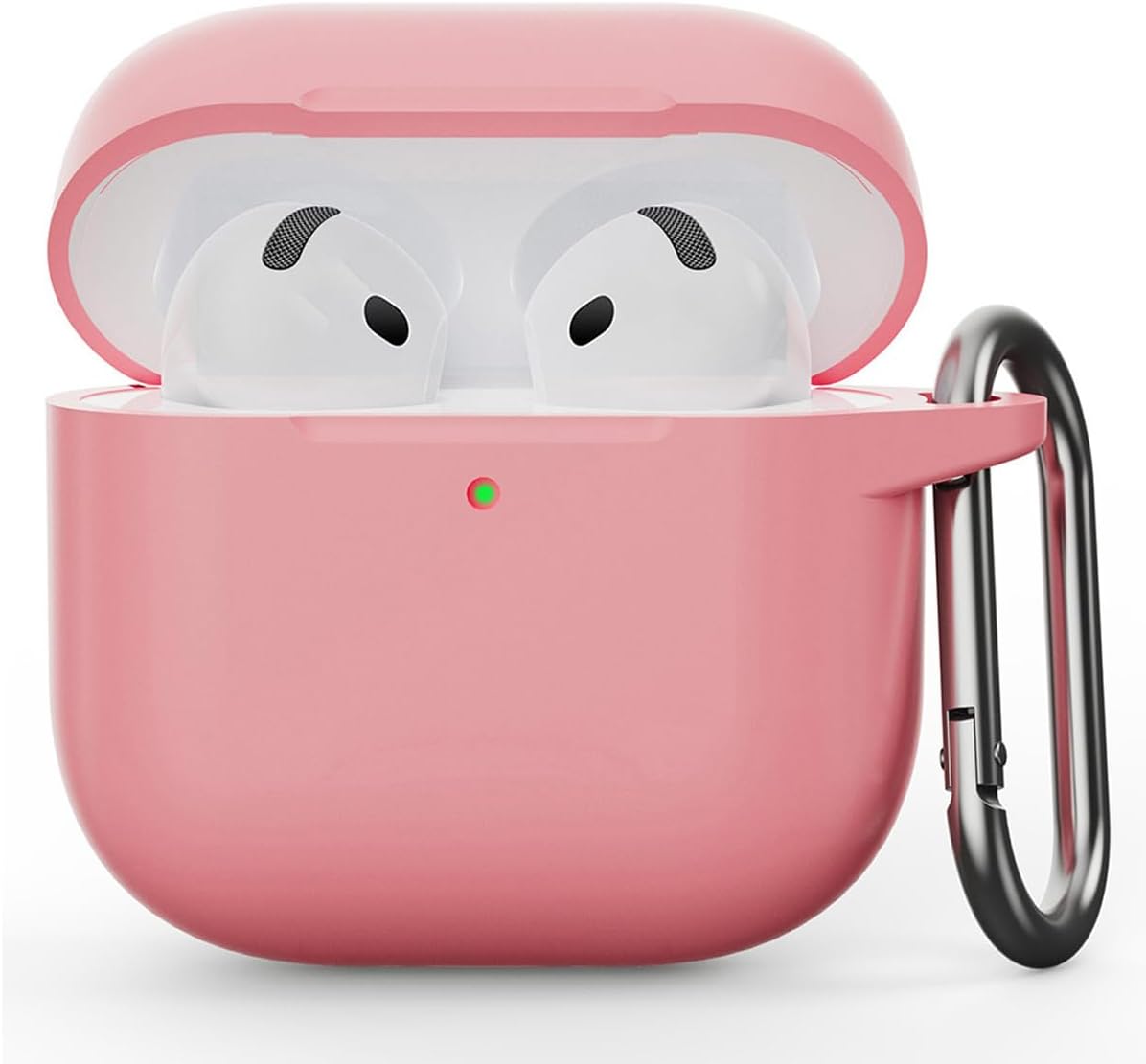 Funda para Apple AirPods 4 Case Carcasa Protección de Silicona Elástica