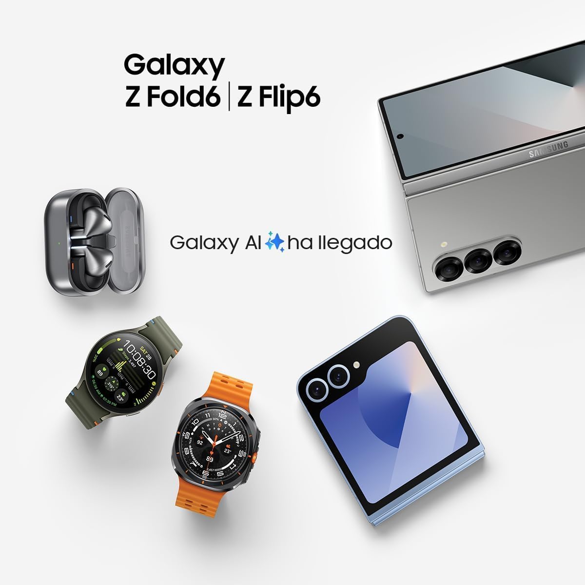 SAMSUNG Galaxy Buds 3 Pro AI True Auriculares inalámbricos Bluetooth, con cancelación de ruido,