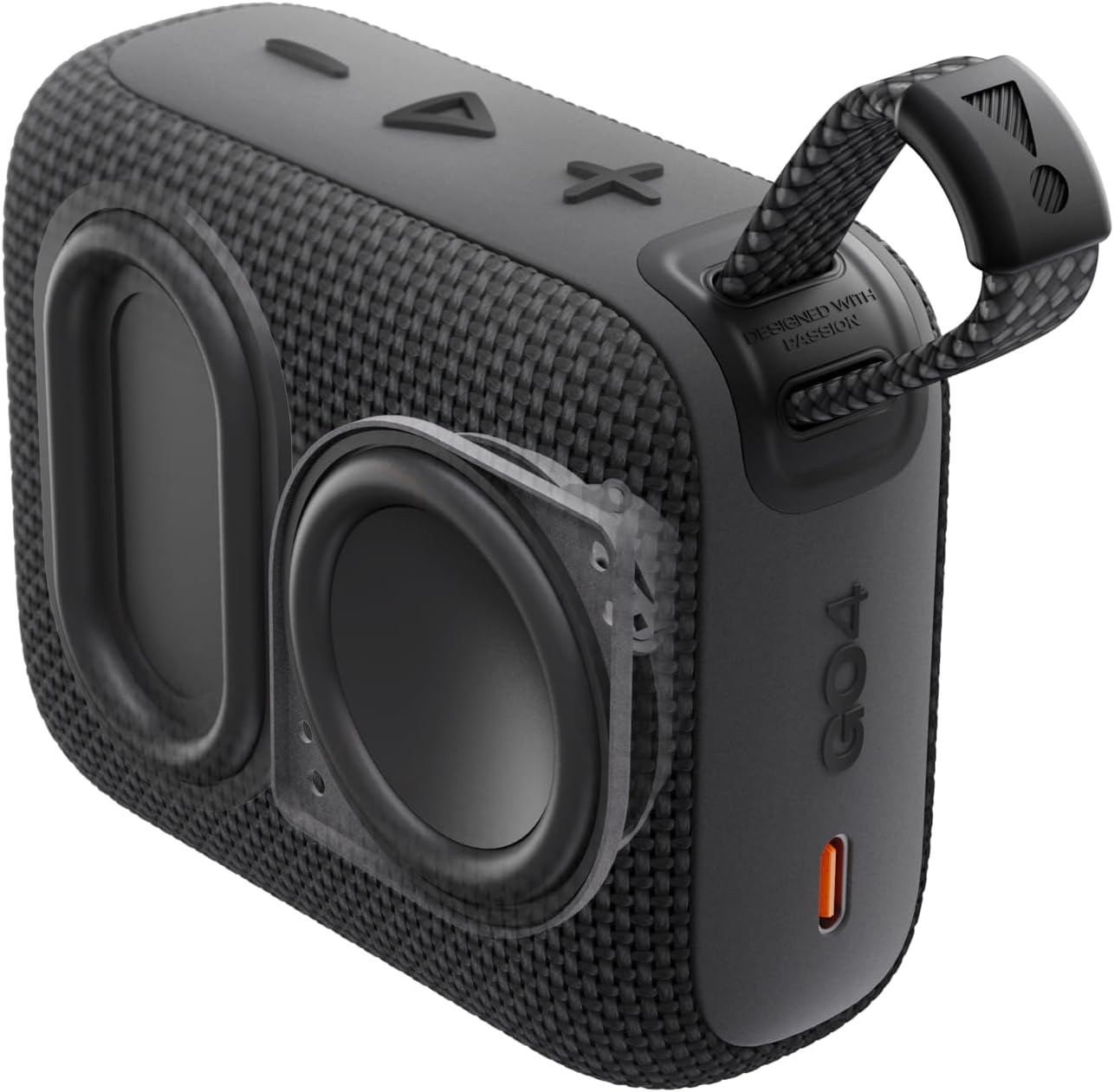 JBL Go 4 Bocina Portátil Bluetooth, 4.2W de Potencia, Reproducción 7 Horas, Resistente al Agua y al Polvo IP67