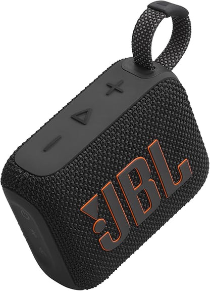 JBL Go 4 Bocina Portátil Bluetooth, 4.2W de Potencia, Reproducción 7 Horas, Resistente al Agua y al Polvo IP67