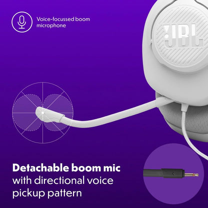 JBL  Audífonos alambricos integrales para Gaming con Cable y micrófono