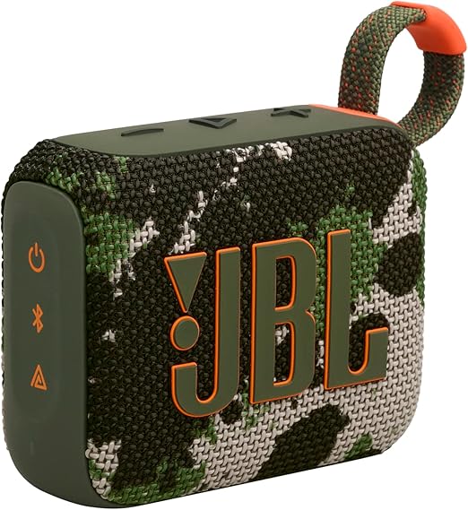 JBL Go 4 Bocina Portátil Bluetooth, 4.2W de Potencia, Reproducción 7 Horas, Resistente al Agua y al Polvo IP67