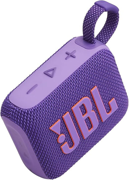 JBL Go 4 Bocina Portátil Bluetooth, 4.2W de Potencia, Reproducción 7 Horas, Resistente al Agua y al Polvo IP67
