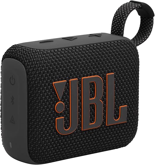 JBL Go 4 Bocina Portátil Bluetooth, 4.2W de Potencia, Reproducción 7 Horas, Resistente al Agua y al Polvo IP67