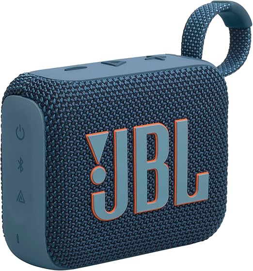 JBL Go 4 Bocina Portátil Bluetooth, 4.2W de Potencia, Reproducción 7 Horas, Resistente al Agua y al Polvo IP67