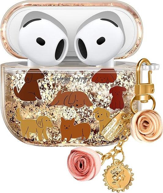 Funda para Apple Airpods 4  - Arenas movedizas líquidas,